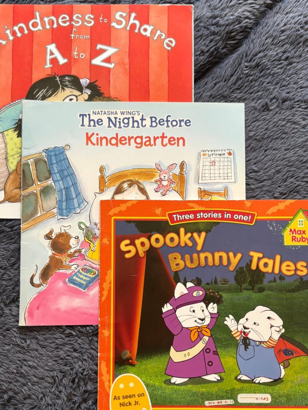 Kids Book Bundle Night Before Kindergarten Max & Ruby Scholastic